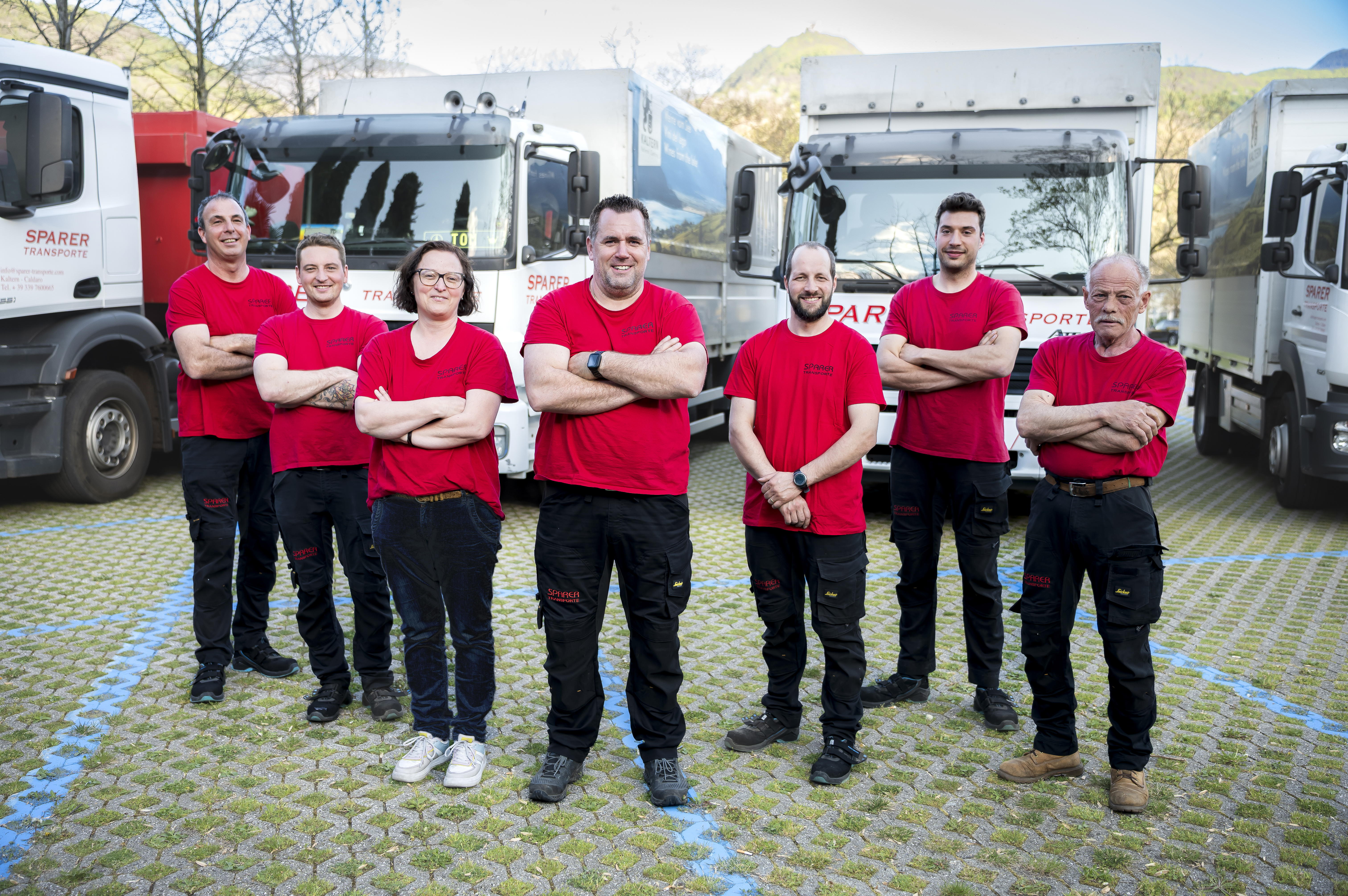 Das Team von Sparer Transporte
